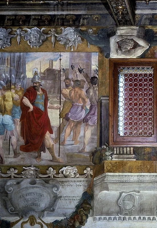 Storie di Romolo e Remo - La superbia di Romolo, Palazzo Magnani, Bologna